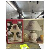 Lenox Candle Lamps Pair
