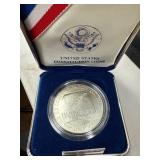 1987 US Constitution Silver Dollar Coin