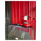 Toro Electric Blower and Animal Cage