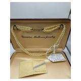 Boxed Genuine Mallorca Pearl Necklace