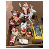 Christmas Figurine and Decoration Lot