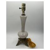 Murano Aventurine Glass Lamp, 15ï¿½