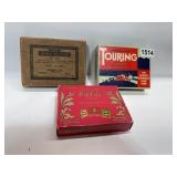 Salts In Box and Playing Cards Lot