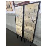 African-Themed Painted Panels