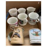 Ceramic Mug Lot with Makersï¿½ Marks