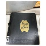 Mid-20th Century Scrapbook With Memorabilia