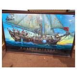 Pirate Poster in Decorative Frame