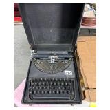 Remington Portable Typewriter with Case
