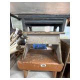 3 Vintage Painted Wooden Benches