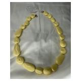 Kenneth Lane Yellow Bead Necklace
