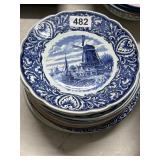 Delft Blue Decorative Plates