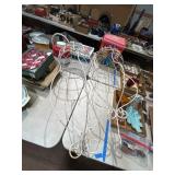 White Metal Scroll Design Frameworks