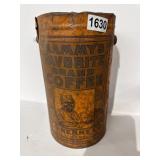 Mammyï¿½s Favorite Brand Coffee Tin