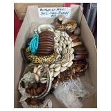 Shell, Wood, and Beaded Jewelry