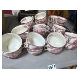 Johnson Brothers Porcelain Dish Set