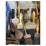 Paintbrushes and Cleaning Brushes