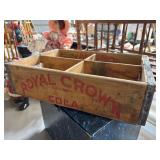 12ï¿½18 Royal Crown Cola Wooden Crate