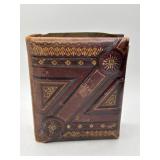 19th-Century Leather Photo Album