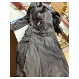 Military Coat Jacket with Eagle Buttons