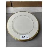 8 Lenox Mansfield Salad Plates