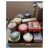 Decorative Tin Containers