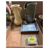 Pottery Vases & Artwork