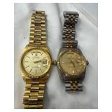 Two Replicas Rolex Oyster Perpetual Watches