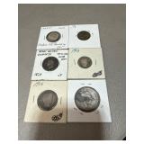 Collectible Coins with Various Dates