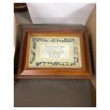 Wood Display Box With Assorted Rings