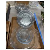 Fire-King Clear Glass Nesting Bowls