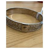 Signed Coach Bangle Bracelet
