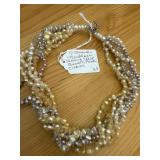 7-Strand Necklace With Sterling Clasp