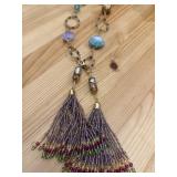 52-Inch Murano Glass Beaded Necklace