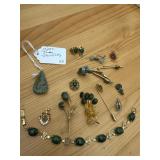 15-Piece Jade Jewelry Collection