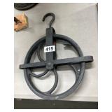 Cast Iron Pulley by Duffin Manufacturing Co.
