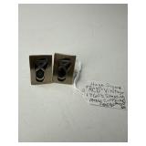 1960s RCD Sterling Silver Cufflinks