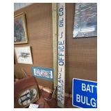 Vintage Wooden Oil Company Sign