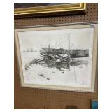 Limited Edition Print, Old Servant