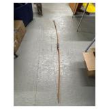 Wooden Recurve Longbow With Grip Wrap