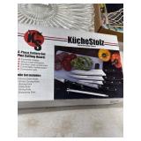 KucheStolz 6-Piece Cutlery Set with Board