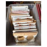 Floral Ceramic Tissue Holders