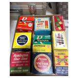 Vintage Empty Shotgun Shell Boxes