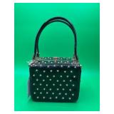 1940s Rosenfeld Studded Box Handbag
