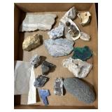 Rocks and Minerals in Box