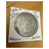 1886-O Morgan Silver Dollar Coin