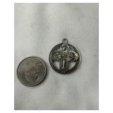 Catholic Multi-Saint Sterling Pendant