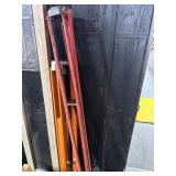 Heavy-Duty Pipe Clamps and Wooden Frame