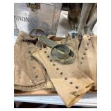 Canvas Gaiters and Web Belt