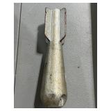 Metallic Object With Flared Tail Design