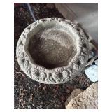 Decorative Concrete Bird Bath